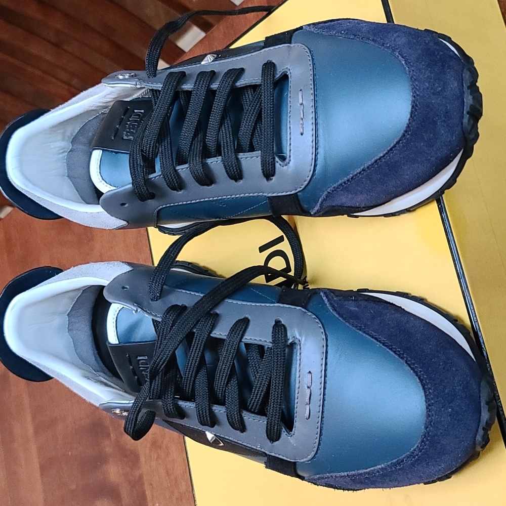 Fendi Blue/Grey sneakers